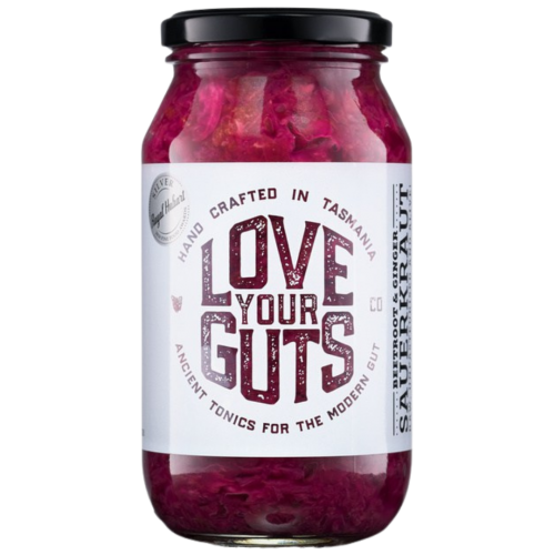 Beetroot & Ginger Sauerkraut