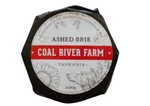 Coal River Ashed Brie 200g