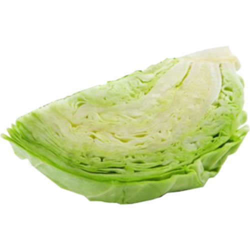 green cabbage quarter