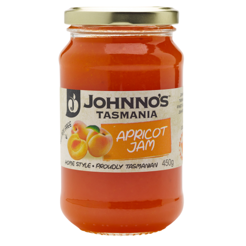 Johnno's Apricot Jam 450g