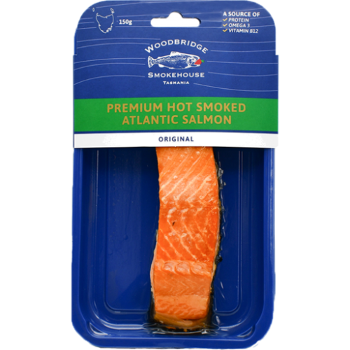 Woodbridge Hot Smoked Salmon 150g